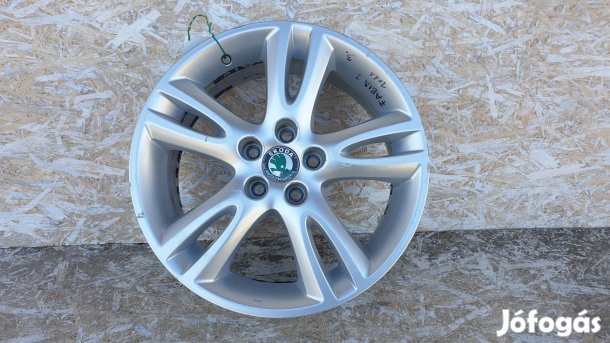 512246 Skoda Fabia 2011, Könnyűfém Felni, 5X100, 6.5X16, ET:43.