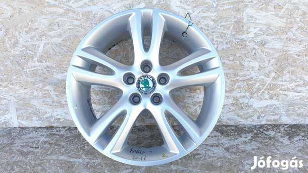 512247 Skoda Fabia 2011, Könnyűfém Felni, 5X100, 6.5X16, ET:43.