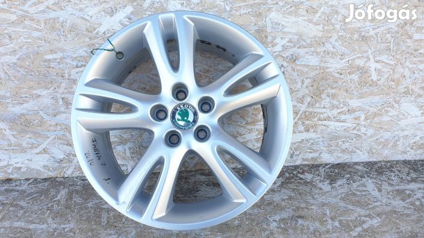 512248 Skoda Fabia 2011, Könnyűfém Felni, 5X100, 6.5X16, ET:43.