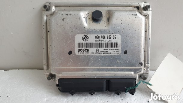 512347 VW Polo 2001, Benzin, Motorvezérlő, 030906032CG, 0261207178.