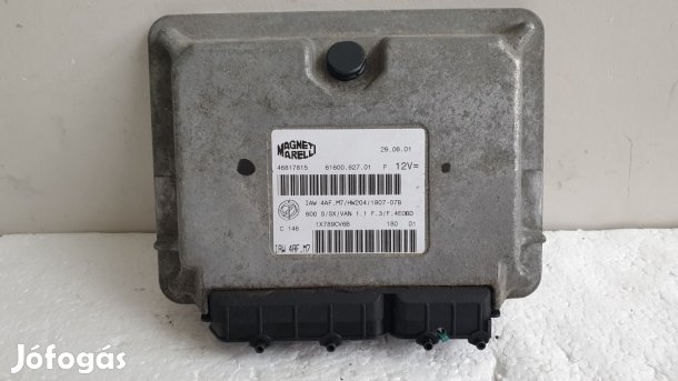 512374 Fiat Seicento Motorvezérlő, Ecu, 46817815, Magneti.