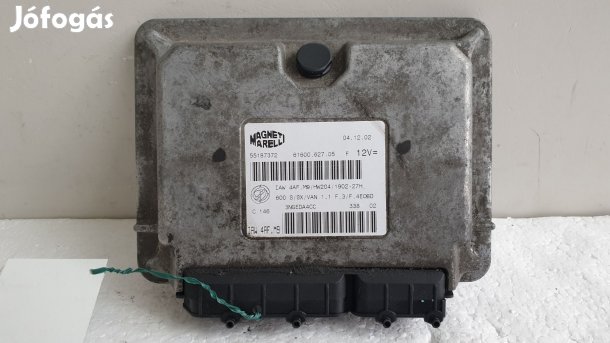 512380 Fiat Seicento 2002, Motorvezérlő, Ecu, 55187372.