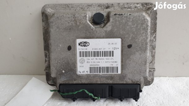 512382 Fiat Seicento 2007, Motorvezérlő, Ecu, 51793106, Magneti.