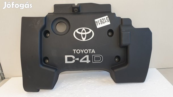 512614 Toyota Avensis 2005, Diesel, Felső Motorburkolat.