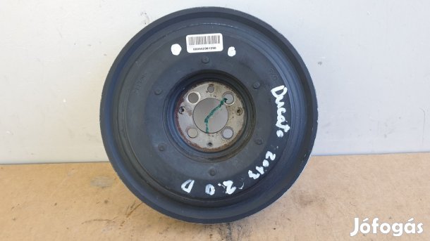 512874 Fiat Ducato 2.0, Jtd, 2013, Főtengely Ékszíjtárcsa, 55236125.