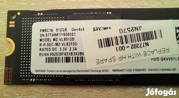 512 GB SSD ( M.2, Pcie 4.0 ) 20260324