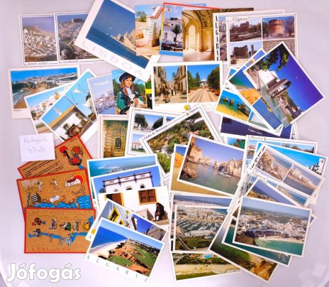 514 db postatiszta, portugál, Kanári-szigeteki, mexikói képeslapok, le