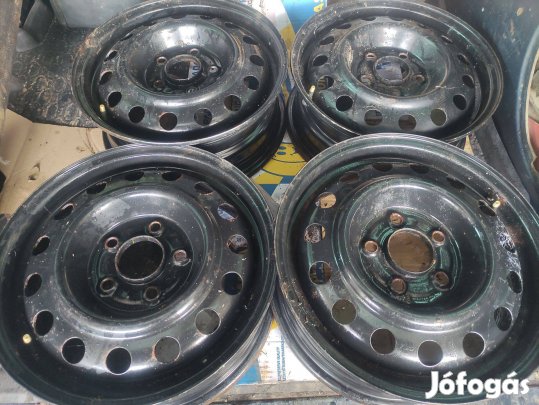 51 2jx\ et47 15 ch kia acél vas felni kerék gumi nékül 4 darab jó álla