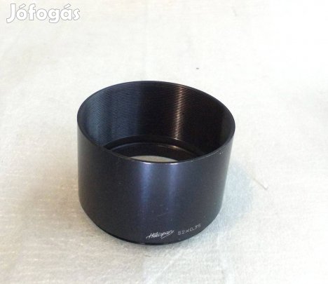 52mm fém helioplan teleobjektív napellenző