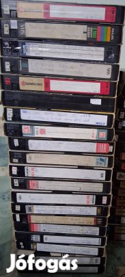 54 DB. VHS videókazetta Eladó!