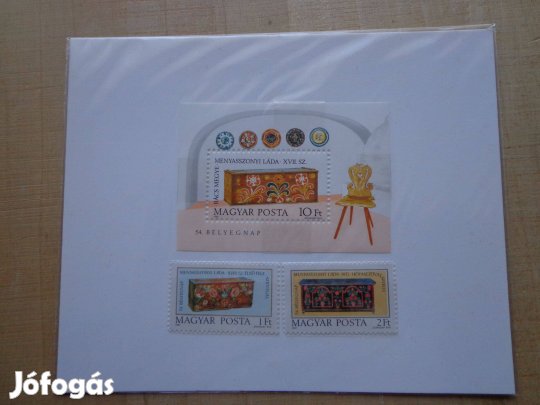 54. Bélyegnap blokk és bélyegsor