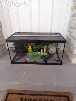 54 literes használt Eheim Aquastar Led akvárium szett. Komplett felsze