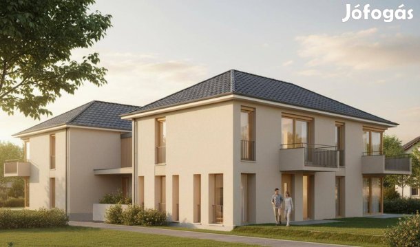 54 m2 + 7 m2 erkélyes új építésű kertvárosi lakás Debrecenben