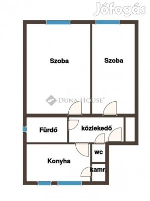 54 nm-es lakás kiadó Pécs