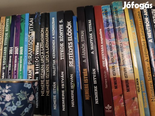 55 db Nemere István könyv egyben