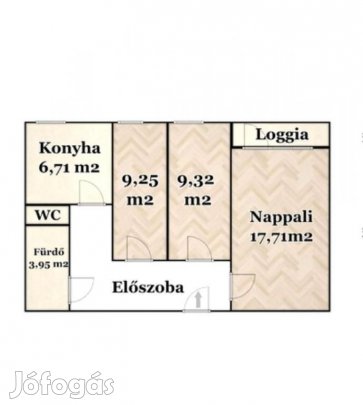 55 nm-es lakás eladó Debrecen