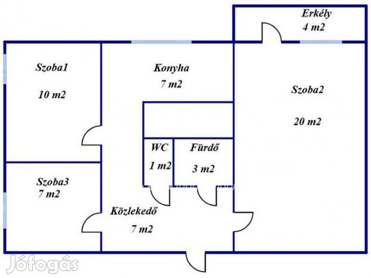 55 nm-es lakás eladó Székesfehérvár