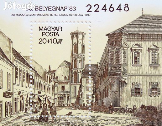 56. Bélyegnap 83 sorszámozott bélyeg blokk