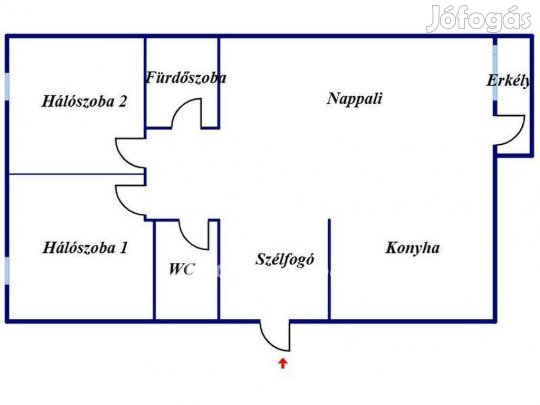 56 nm-es lakás eladó Szeged