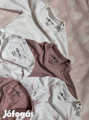 56-os kislány babaruha szett