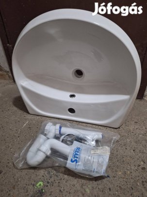 57cm mosdókagyló és szifon