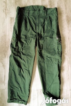 58-as bélelt vadászzöld férfi nadrág