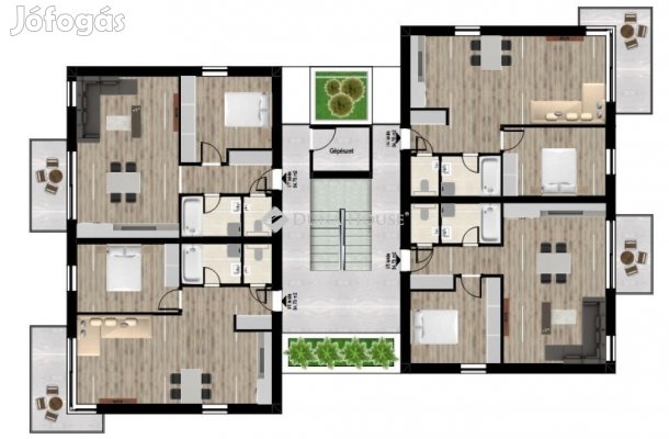 58 nm-es lakás eladó Debrecen