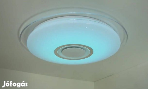58cm-es Okos mennyezeti 2x36W RGB LED lámpa hangszóró és távirányító