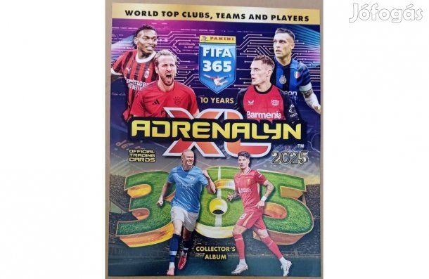 597 darab focis kártya, teljes kigyűjtött FIFA 2025 kiegészítő szettel