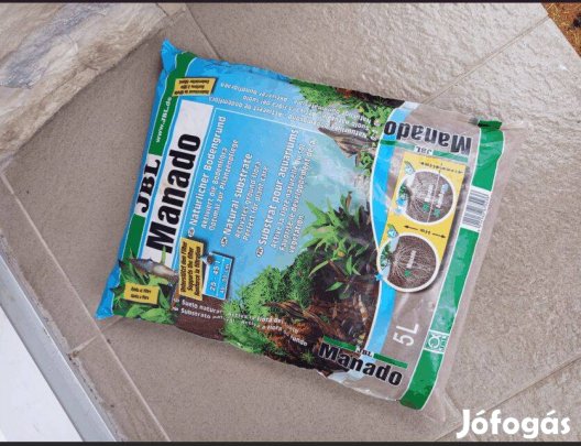 5L Bontatlan Akvárium talaj.Kb féláron