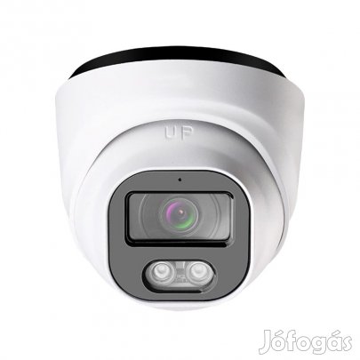 5MP 2,8mm UHD kültéri Turret PoE IP megfigyelő kamera (Xmeye) színes