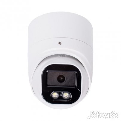 5MP 2,8mm UHD kültéri Turret PoE IP megfigyelő kamera beépített kötőd