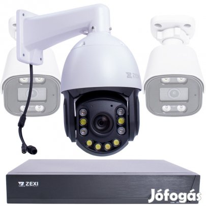 5MP IP POE Switch biztonsgi PTZ kamera szett vlaszthat BULLET 1-t