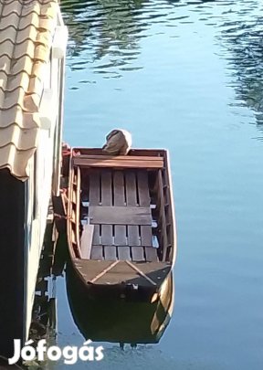 5.5 méter 3 éves borovi fa horgász csónak ladik hajó szezon előtti ár!