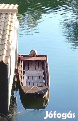 5.5 méteres Borovi fenyőből csónak - ladik - hajó Téli áron eladó