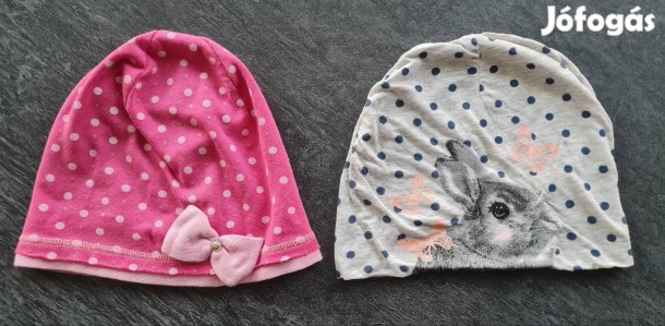 5-6 évesre használt állapotú pamut, tavaszi sapka csomag 