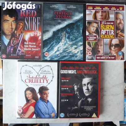 5 DVD George Clooney filmgyűjtemény