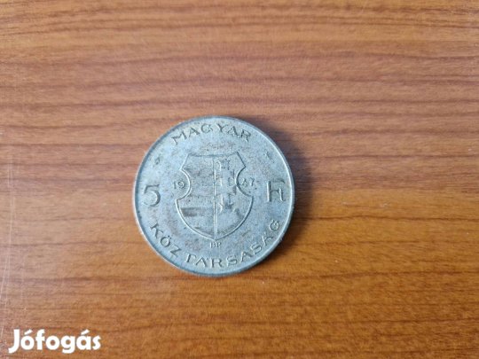 5 Ft-os 1947-es pénzérme eladó