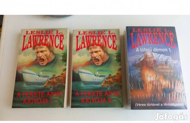 5 Leslie L Lawrence köny 2 új egyben
