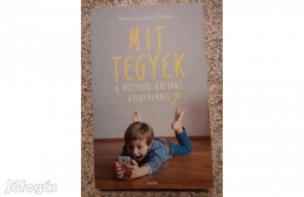 5. Miklya Luzsányi Mónika: Mit tegyek a kütyűre kattant gyerekemmel. (