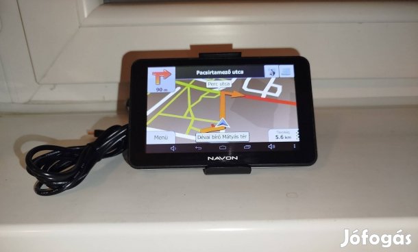 5" Navon GPS , navigáció 2025. máj. Magyaro. térképpel kamionos is
