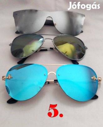 5. Új női napszemüveg csomag - 3 darab 1 áráért