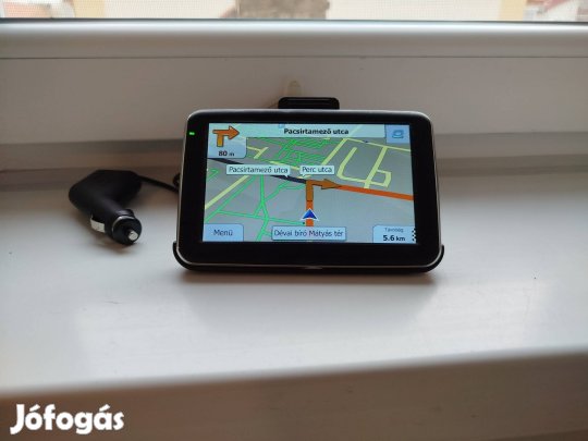 5" Wayteq GPS , navigáció 2025. máj. Magyaro. térkép, kamionos is 