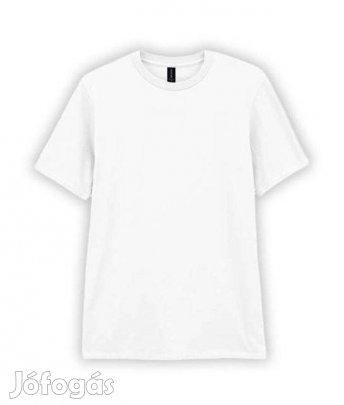 5 darab Gildan ultra cotton fehér póló
