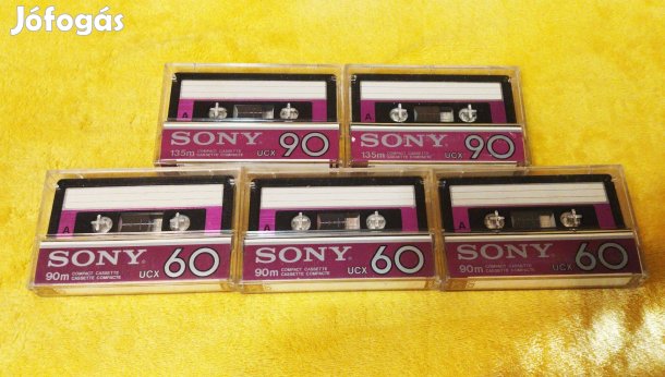 5 darab jó állapotú Sony Ucx kazetták eladók!