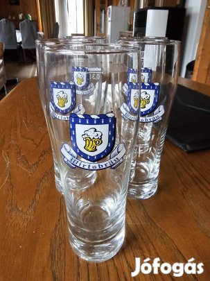 5 darab sörös pohár