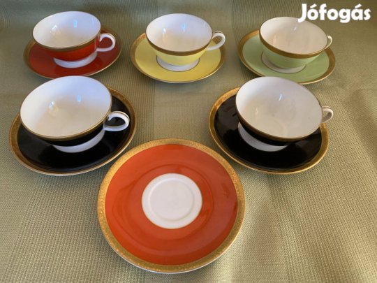 5 darabos Wallendorfi mokkás szett