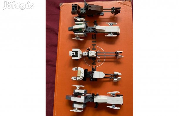 5 db Lego Star Wars (7913+7869+75098+75320) speeder