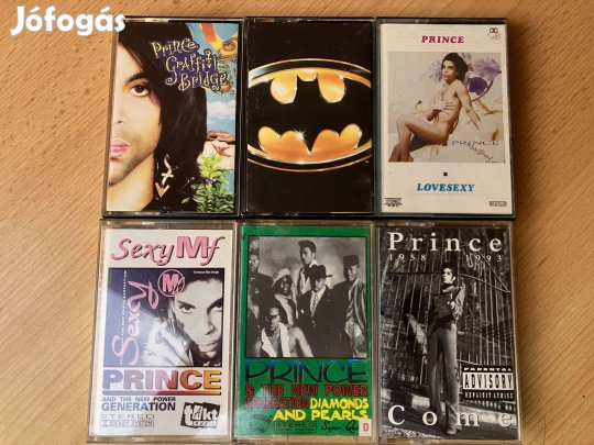 5 db Prince audio kazetta