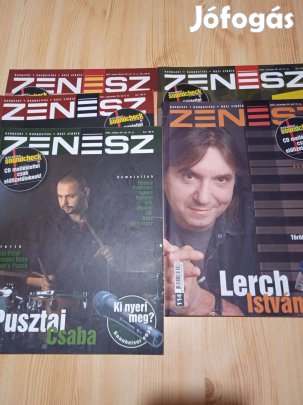 5 db Régi Zenész Újság /egyben/ 2004-es gyűjtőknek